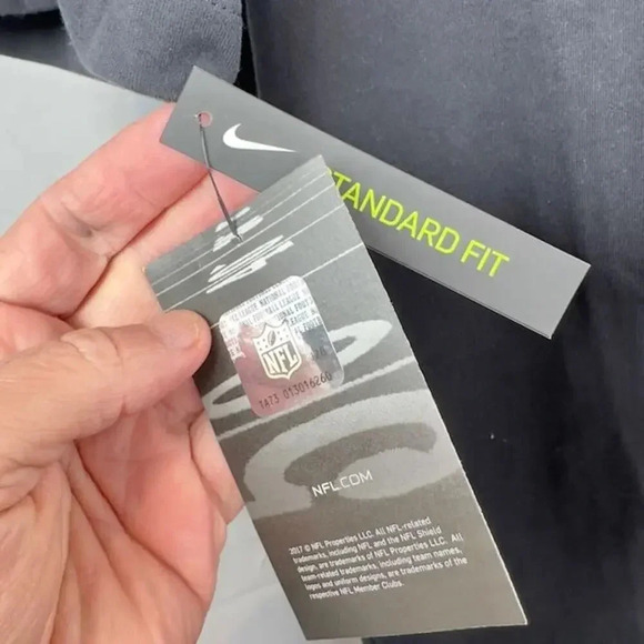 NEW Nike Dri-FIT NFL Pittsburgh Steelers Essential T-Shirt Crewneck Black Mens S - Picture 6 of 10